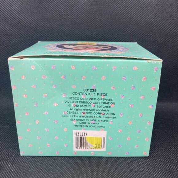 Vintage 1992 Precious Moments "Our Friendship Hits the Spot" Teapot ornament - Picture 5 of 5